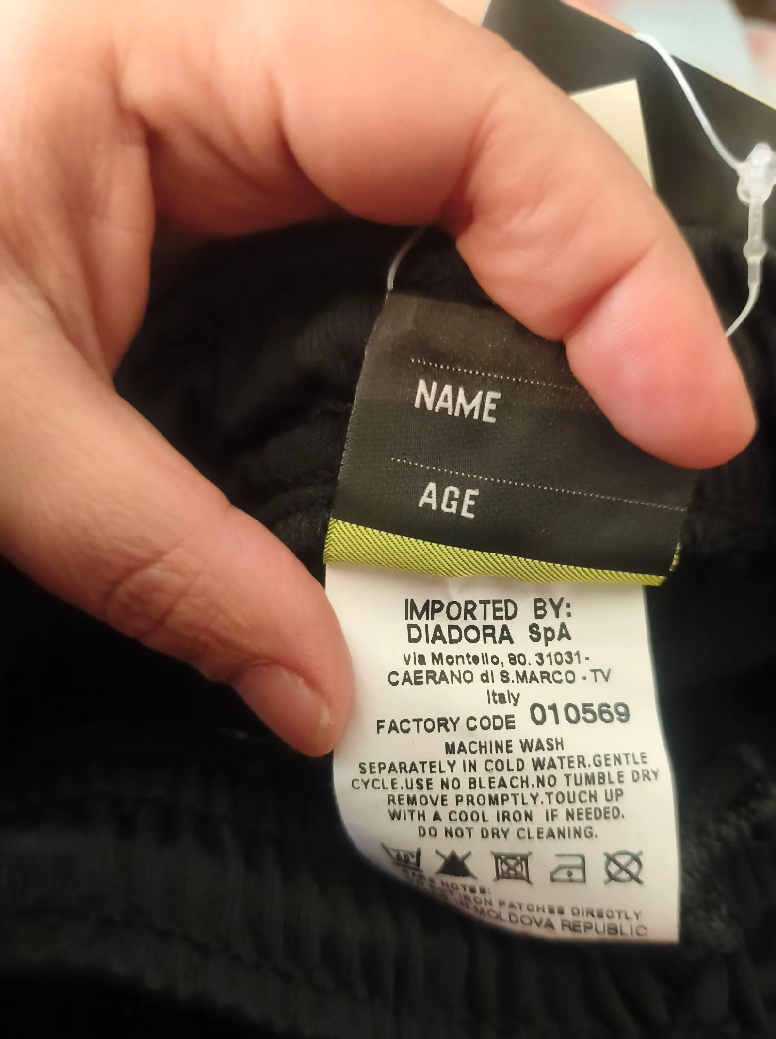 Pantalón de Portero Diadora Nuevo con Etiqueta | Talla XXL | Pantaloni GK Volo L – photo 7